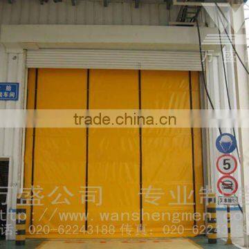 Fold screen door stacking industrial