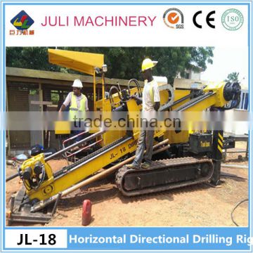 China high quality JL-18T Horizontal Directional Drilling Machine for underground pipe laying project