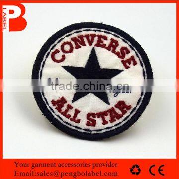 OEM Custom Embroidery Patch for Cloth and towel, iron-on Patch