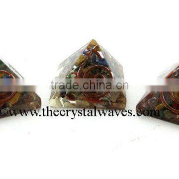 Chakra Small Orgone Pyramid