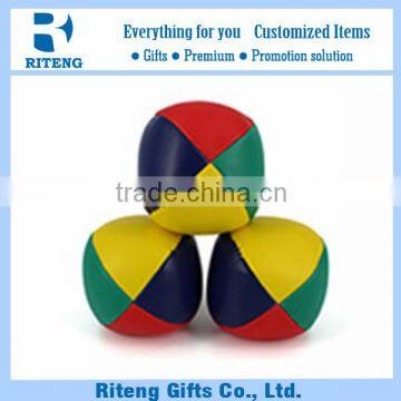 PU/PVC Brilliant Color Juggling Ball