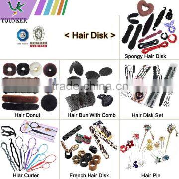 Multifunction applied sponge Hair Disk