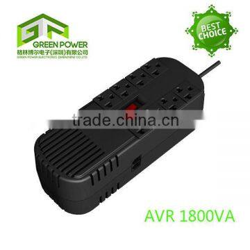 Hotsale 8 ports 1800va AVR Automatic Voltage Regulator 220V 110V
