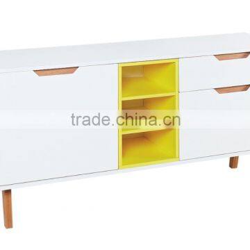 Modern sideboard in wood, dining room cabinet, living room wood cabinet