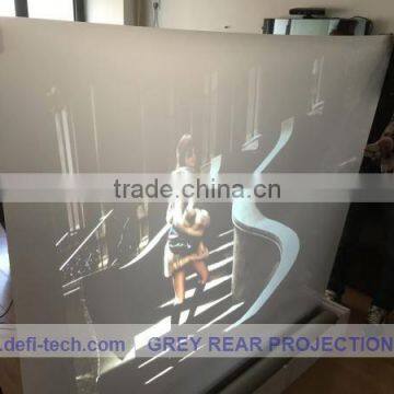 Christmas promotion white rear screen film semitransparent projection screen fabric