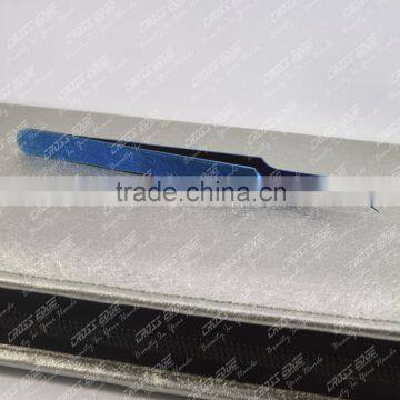 professional 45 degree angle curved tip volume tweezer