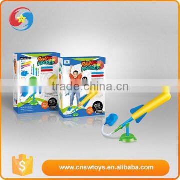 Baby Intelligence toys colourful plastic children rocket toy