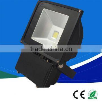 High Brightness 70watt Led Sensor Outdoor Led Flood Light, 100-240v, Black Case