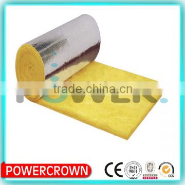 made in china thermal insulation materials glass wool insulation with aluminum foil for wall high density