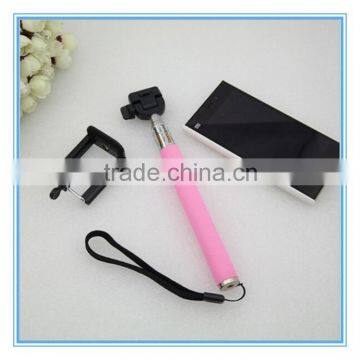 2015 new product Wireless Extendable selfie stick with zoom