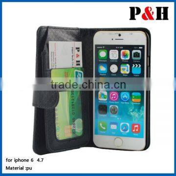 For Apple Iphone 6 Case, For Iphone 6 Wallet Case With Credit ID Cards Slots, Wallet Case For Iphone 6 photo-4