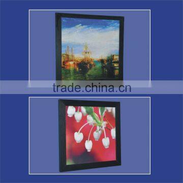 abstract black PS frame canvas printing