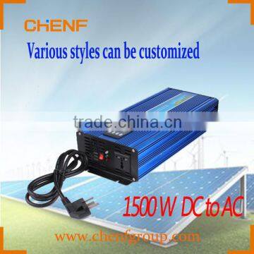 High Efficient single Phase 1500W Pure Sine Wave Power sungrow Inverter With Charger