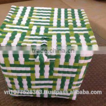 High quality best selling plactic rectangle basket from vietnam