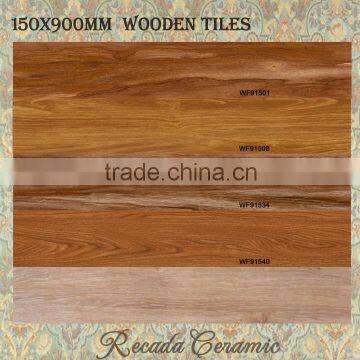 150x900 china foshan confortable brown wooden wood design floor tiles