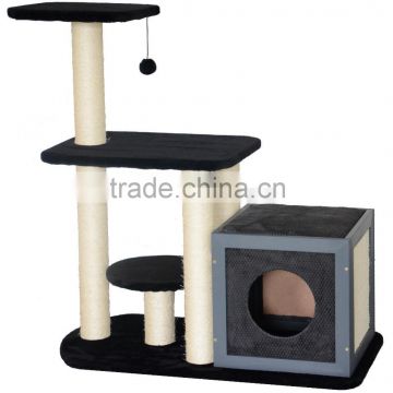 New design cat furniture cat tree cat play house cat scratcher