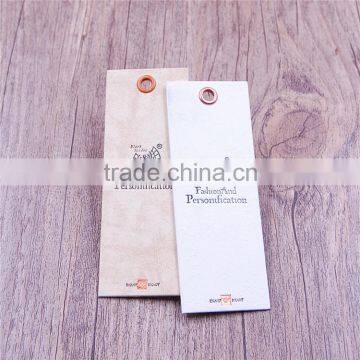 Custom printed clothing garment plastic string seal tags