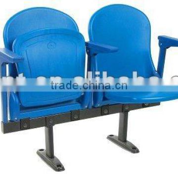 Luxe fixed seating stadium chair stadium seat plastic chair