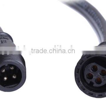 4 PIN male to female waterproof connector cable for M18