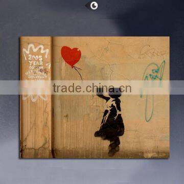 POP77 Kids room wall sticker banksy art