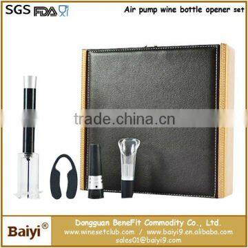 High End Luxury Red Air Pump Wine Corkscrew photo-2