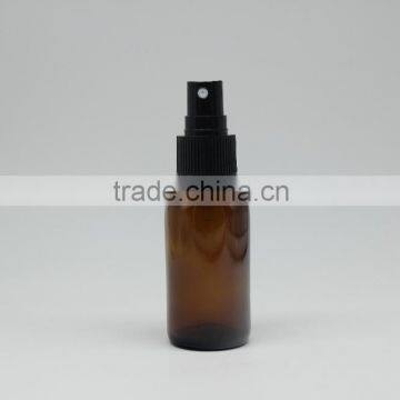 60ml amber boston oil bottles with with sprayer