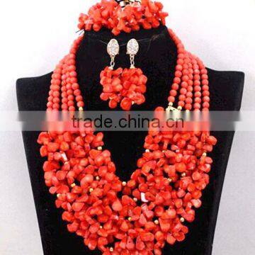 Latest Design Coral Beads for Nigeria Wedding/Coral Beads Jewelry Designs for Both Men and Women/Coral Beads for Sale Quality Choice photo-5