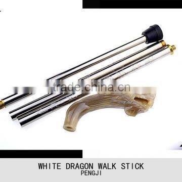 White Dragon titanium luxury walk stick/sugar cane