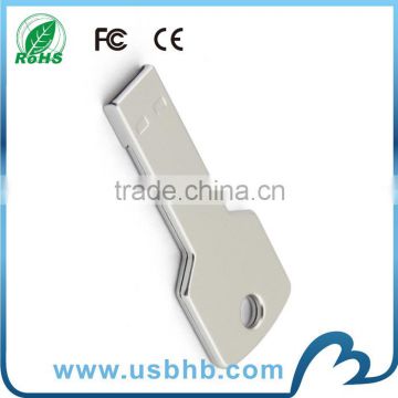 Promotional Silver Key Shape USB Flash Drive usb key