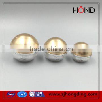 high quality with popular selling eye serum container,ball acrylic luxury jar,large cosmetic jars