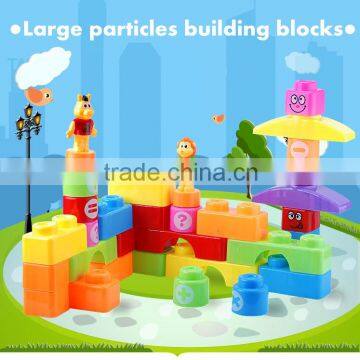 Funny Plstic Educational building blocks for children