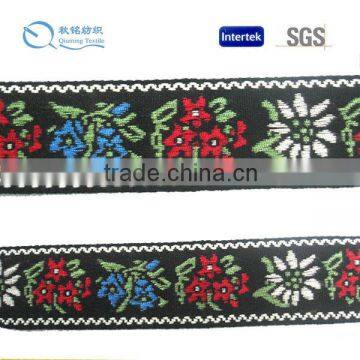 2015 New Design Garment Use Widely Applied Durable Yarn Jacquard Webbing photo-2