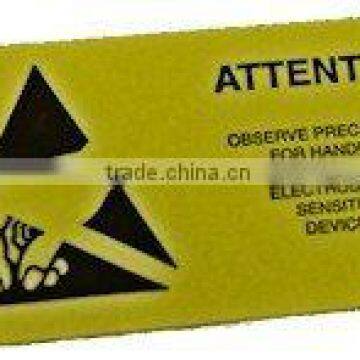 anti-static cleanroom esd warning tape