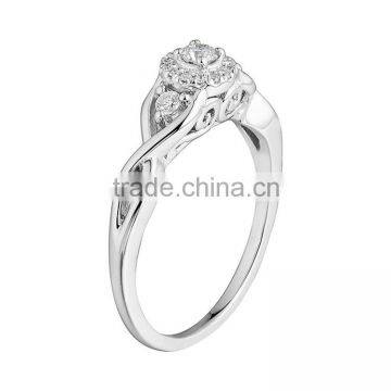 Silver Engagement Wedding Rings for Women photo-2