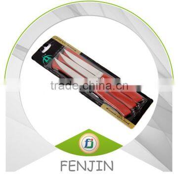For Promotion Plastic Handle Serrated Steak Knife