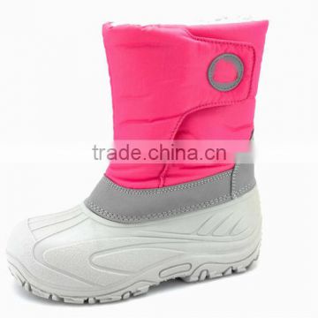 teenage warm shoes stitching part sole winter boots