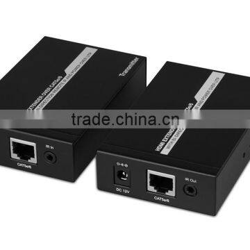 50M HDMI Extender Over Single Cat5e/6 With Bi-Directional IR and POE, 1080p, 3D