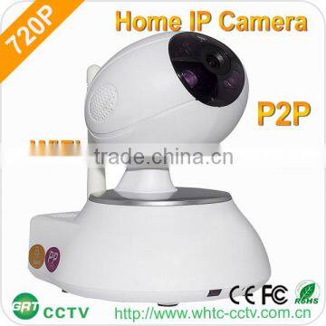 Cheap mini 720p plug and play onvif Indoor remote PAN/TILT HD ip camera