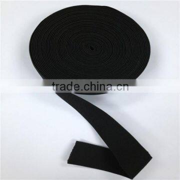 Solid black underwear elastic tape