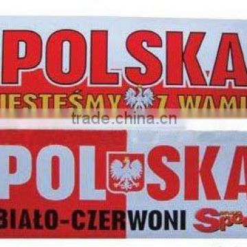 POLSKA Hand advertising banner