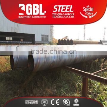 API 5L large diameter welded spiral pipe on sale submerged arc welding