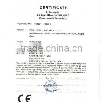 Wall Mounted Glass Cooker Hood LOH213-B13G(900mm) With CE ROHS Kitchen Appliance photo-4