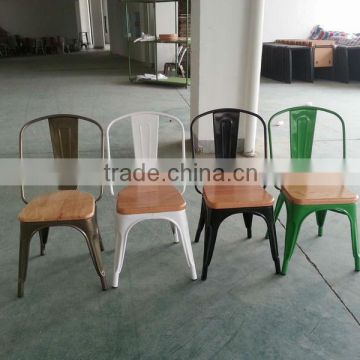 2014 hot sell restaurant chairs with timber seat