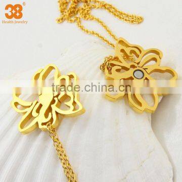2016 Fashion Gold Color Pendant Chain Necklace