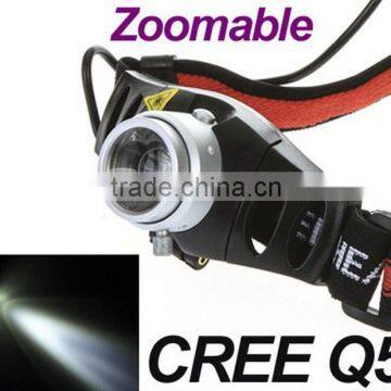 rechargeable LED headlight for hunting,camping,emergency