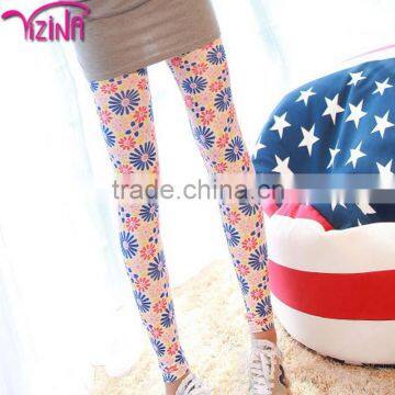 Polyester Flcece Winter Leggings Cheap Colorful Tight