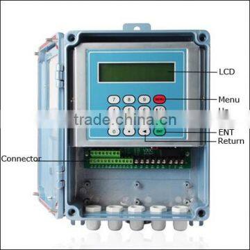 Transit time ultrasonic flow meter for kinds of liquid