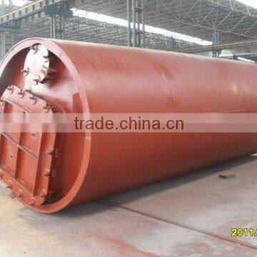 energy save waste plastic recycling to oil machine