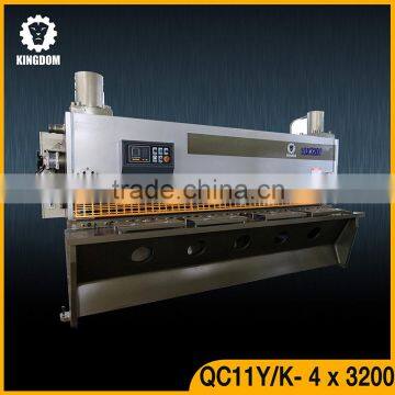 Kingdom hydraulic shearing machine 20mm guillotine 10mm operation