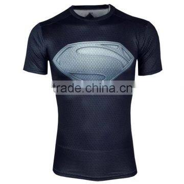 compression shirt superhero/compression shirt men